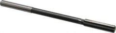Interstate - 0.439" High Speed Steel 8 Flute Chucking Reamer - Straight Flute, 0.373" Straight Shank - Eagle Tool & Supply