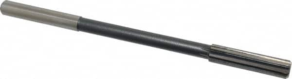 Interstate - 0.44" High Speed Steel 8 Flute Chucking Reamer - Eagle Tool & Supply