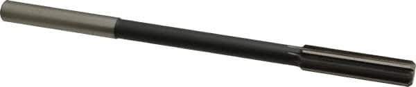 Interstate - 0.445" High Speed Steel 8 Flute Chucking Reamer - Eagle Tool & Supply