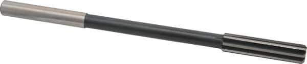 Interstate - 0.45" High Speed Steel 8 Flute Chucking Reamer - Straight Flute, 0.373" Straight Shank - Eagle Tool & Supply