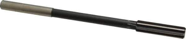 Interstate - 0.46" High Speed Steel 8 Flute Chucking Reamer - Straight Flute, 0.373" Straight Shank - Eagle Tool & Supply
