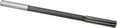 Interstate - 0.474" High Speed Steel 8 Flute Chucking Reamer - Straight Flute, 0.4355" Straight Shank - Eagle Tool & Supply