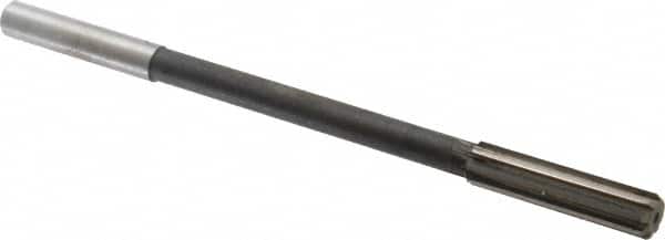Interstate - 0.505" High Speed Steel 8 Flute Chucking Reamer - Eagle Tool & Supply