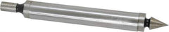 TESA Brown & Sharpe - 0.2" Head Diam, 3/8" Shank, Double End, Mechanical Edge Finder - Accurate to 0.0005", Conical and Cylindrical Contact - Eagle Tool & Supply