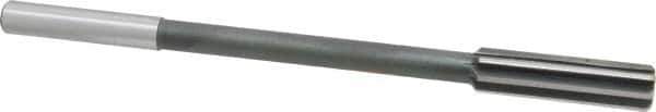 Interstate - 0.591" High Speed Steel 8 Flute Chucking Reamer - Straight Flute, 0.4355" Straight Shank - Eagle Tool & Supply