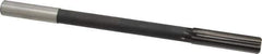 Interstate - 0.595" High Speed Steel 8 Flute Chucking Reamer - Straight Flute, 9/16" Straight Shank - Eagle Tool & Supply