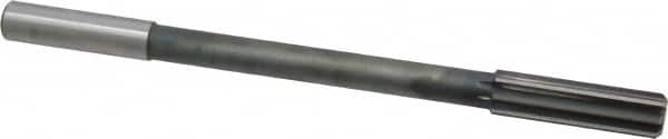Interstate - 0.631" High Speed Steel 8 Flute Chucking Reamer - Eagle Tool & Supply