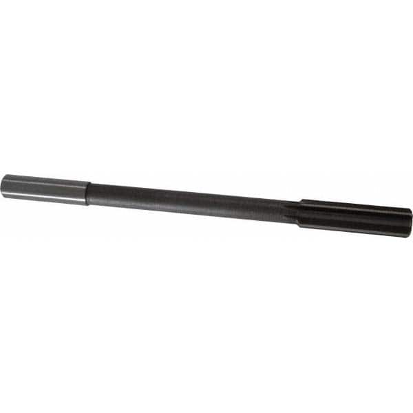 Interstate - 0.639" High Speed Steel 8 Flute Chucking Reamer - Eagle Tool & Supply