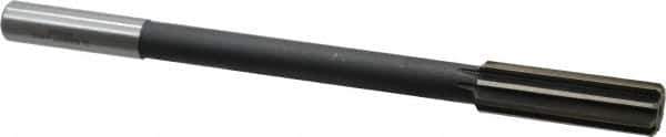 Interstate - 11/16" High Speed Steel 8 Flute Chucking Reamer - Straight Flute, 9/16" Straight Shank - Eagle Tool & Supply