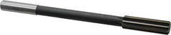 Interstate - 11/16" High Speed Steel 8 Flute Chucking Reamer - Straight Flute, 9/16" Straight Shank - Eagle Tool & Supply