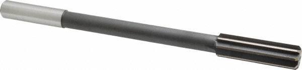 Interstate - 0.69" High Speed Steel 8 Flute Chucking Reamer - Straight Flute, 9/16" Straight Shank - Eagle Tool & Supply