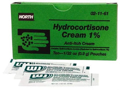 North - 1/32 oz Anti-Itch Relief Cream - Comes in Packet, Hydrocortisone - Eagle Tool & Supply