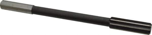 Interstate - 0.71" High Speed Steel 8 Flute Chucking Reamer - Straight Flute, 9/16" Straight Shank - Eagle Tool & Supply
