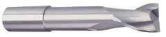 Accupro - 5/8", 1-1/4" LOC, 5/8" Shank Diam, 6" OAL, 2 Flute, Solid Carbide Square End Mill - Eagle Tool & Supply