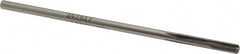 Made in USA - 0.1855" Carbide-Tipped 4 Flute Dowel Pin Chucking Reamer - Eagle Tool & Supply