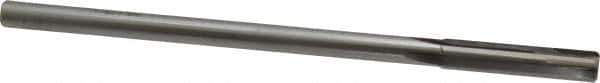 Made in USA - 5/16" Carbide-Tipped 4 Flute Chucking Reamer - Straight Flute, 9/32" Straight Shank, 1-1/2" Flute Length, 6" OAL - Eagle Tool & Supply