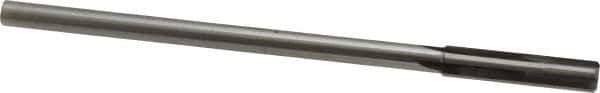 Made in USA - 0.373" Carbide-Tipped 4 Flute Chucking Reamer - Straight Flute, 5/16" Straight Shank, 1-3/4" Flute Length, 7" OAL - Eagle Tool & Supply