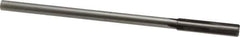 Made in USA - 0.373" Carbide-Tipped 4 Flute Chucking Reamer - Straight Flute, 5/16" Straight Shank, 1-3/4" Flute Length, 7" OAL - Eagle Tool & Supply