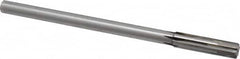 Made in USA - 0.4995" Carbide-Tipped 6 Flute Dowel Pin Chucking Reamer - Eagle Tool & Supply