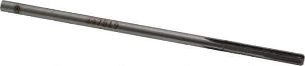 Made in USA - 0.1885" Carbide-Tipped 4 Flute Chucking Reamer - Straight Flute, 11/64" Straight Shank, 1-1/8" Flute Length, 4-1/2" OAL - Eagle Tool & Supply