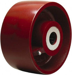 Hamilton - 7 Inch Diameter x 3 Inch Wide, Cast Iron Caster Wheel - 3,000 Lb. Capacity, 3-1/4 Inch Hub Length, 3/4 Inch Axle Diameter, Precision Ball Bearing - Eagle Tool & Supply