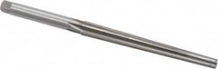 Interstate - 0.2" Small End, 0.228" Large End, 9/32" Shank, 2-7/8" Flute, Brown and Sharpe Taper Reamer #1 - Eagle Tool & Supply