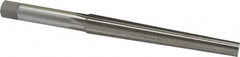 Interstate - 0.35" Small End, 0.45" Large End, 7/16" Shank, 3-11/16" Flute, Brown and Sharpe Taper Reamer #4 - Eagle Tool & Supply