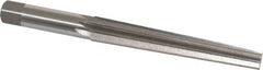 Interstate - 1/2" Small End, 0.682" Large End, 5/8" Shank, 4-3/8" Flute, Brown and Sharpe Taper Reamer #6 - Eagle Tool & Supply