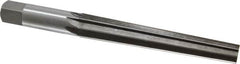 Interstate - 0.6" Small End, 0.803" Large End, 3/4" Shank, 4-7/8" Flute, Brown and Sharpe Taper Reamer #7 - Eagle Tool & Supply