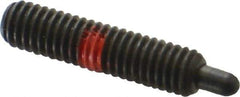 Gibraltar - M6 x 1.0, 25mm Thread Length, 5mm Plunger Projection, Steel Threaded Spring Plunger - 3.02mm Max Plunger Diam, 25mm Plunger Length, 2.98 Lb Init End Force, 12.9 Lb Final End Force, 3mm Hex - Eagle Tool & Supply