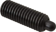 Gibraltar - M12 x 1.75, 32mm Thread Length, 6mm Plunger Projection, Steel Threaded Spring Plunger - 6.3mm Max Plunger Diam, 32mm Plunger Length, 6.55 Lb Init End Force, 17.26 Lb Final End Force, 6mm Hex - Eagle Tool & Supply