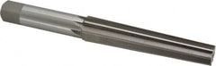 Interstate - 0.5696" Small End, 0.7444" Large End, 5/8" Straight Shank, 3-1/2" Flute, 2MT Morse Taper Reamer - Eagle Tool & Supply