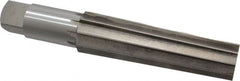 Interstate - 1.4717" Small End, 1.8005" Large End, 1-1/2" Straight Shank, 6-1/4" Flute, 5MT Morse Taper Reamer - Eagle Tool & Supply