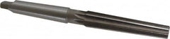 Interstate - 0.5696" Small End, 0.7441" Large End, 5/8" Tapered Shank, 3-1/2" Flute, 2MT Morse Taper Reamer - Eagle Tool & Supply