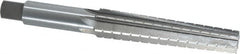 Interstate - 0.5696" Small End, 0.7444" Large End, 5/8" Straight Shank, 3-1/2" Flute, 2MT Morse Taper Reamer - Eagle Tool & Supply