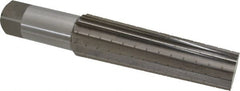 Interstate - 1.4717" Small End, 1.8005" Large End, 1-1/2" Straight Shank, 6-1/4" Flute, 5MT Morse Taper Reamer - Eagle Tool & Supply
