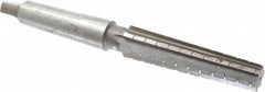 Interstate - 1.0167" Small End, 1.2893" Large End, 1-1/8" Tapered Shank, 5-1/4" Flute, 4MT Morse Taper Reamer - Eagle Tool & Supply