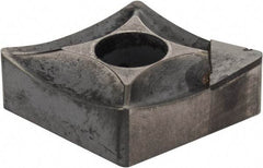 Kennametal - CNMS432 E Grade KD1405 Polycrystalline Diamond (PCD) Turning Insert - 80° Diamond, 1/2" Inscr Circle, 3/16" Thick, 1/32" Corner Radius - Eagle Tool & Supply