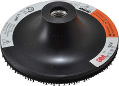 3M - 4" Diam Hook & Loop Disc Backing Pad - Firm Density, 13,000 RPM - Eagle Tool & Supply