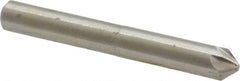 Interstate - 1/4" Head Diam, 1/4" Shank Diam, 6 Flute 82° High Speed Steel Countersink - Eagle Tool & Supply