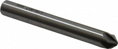 Interstate - 1/4" Head Diam, 1/4" Shank Diam, 6 Flute 90° High Speed Steel Countersink - Eagle Tool & Supply