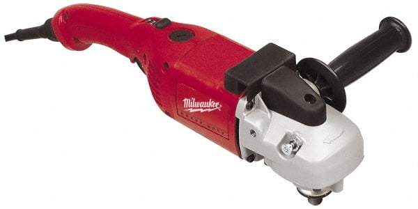 Milwaukee Tool - 7 to 9" Disc, 6,000 RPM, Electric Handheld Disc Sander - 2.25 hp, 120 Volts - Eagle Tool & Supply