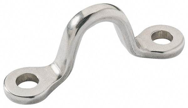 Ronstan - 11/16" Rope Guide/Eye Strap - 2-3/8" Between Centers, 316 Stainless Steel, Electropolished - Eagle Tool & Supply