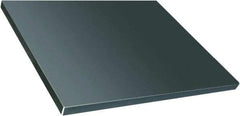 Durham - 30" Wide x 1-1/4" High, Cart Solid Tray - 30 Inches Wide x 1-1/4 Inches High, x 36 Inches Deep - Eagle Tool & Supply