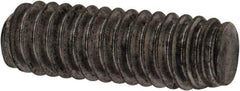 Value Collection - #8-32 1/2" OAL Fully Threaded Stud - Carbon Steel, Plain Finish - Eagle Tool & Supply