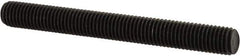 Value Collection - 1/4-28 2-1/4" OAL Fully Threaded Stud - Carbon Steel, Plain Finish - Eagle Tool & Supply