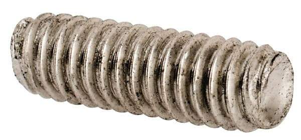 Value Collection - #8-32 1/2" OAL Fully Threaded Stud - Stainless Steel, Plain Finish - Eagle Tool & Supply