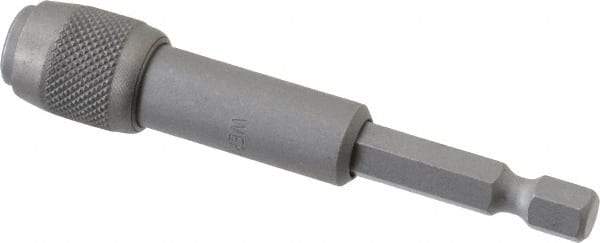 Wera - 1/4" Hex Bit Holder - 1/4" Hex Drive, 3" OAL - Eagle Tool & Supply