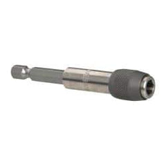 Wera - 1/4" Hex Bit Holder - 1/4" Hex Drive, 3" OAL - Eagle Tool & Supply
