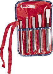 Proto - 5 Piece Cold Chisel Set - Sizes Included 1/4 to 1/2" - Eagle Tool & Supply